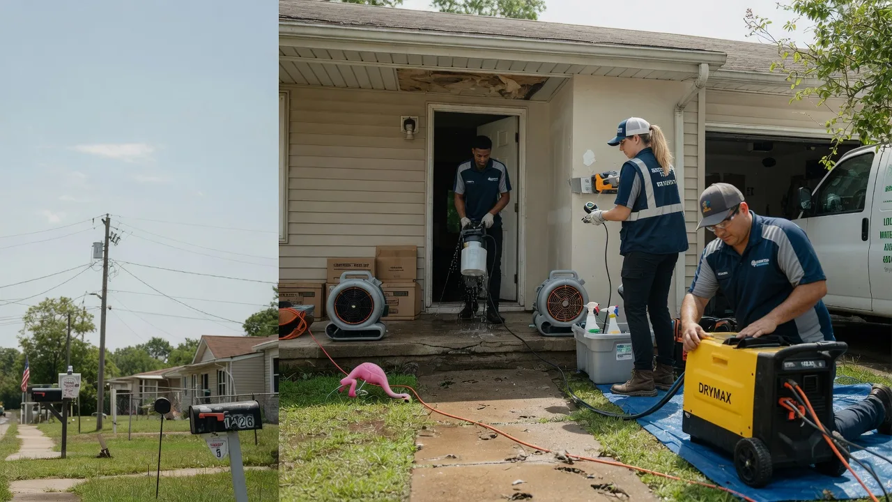 Storm Damage Water Removal in Wills Point, TX near me